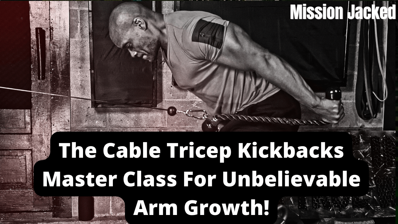 Cable Tricep Kickbacks