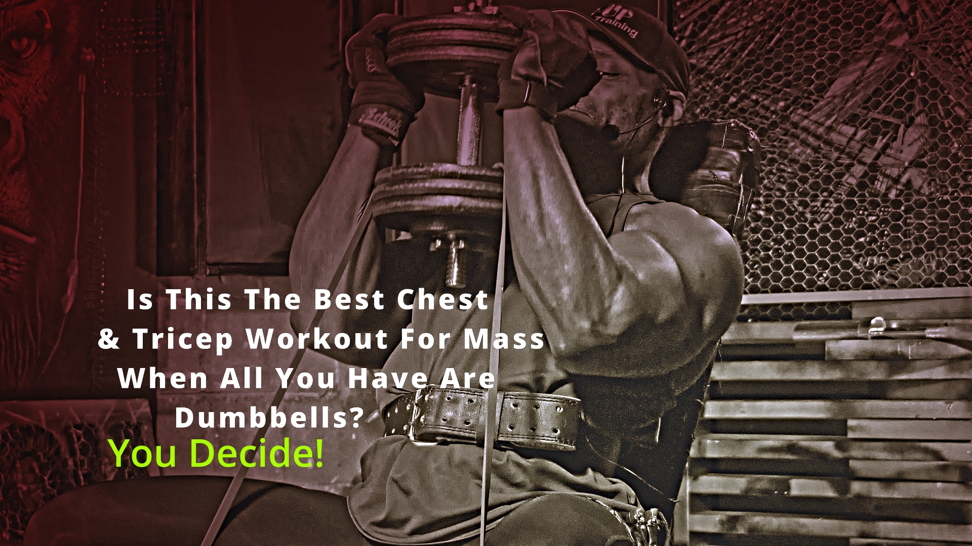 Best Chest and Tricep Workout For Mass
