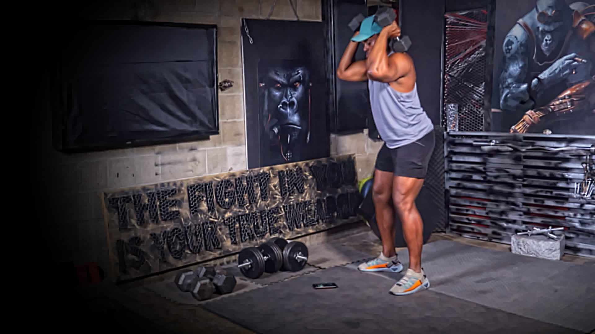 Dumbbell Squats,
Dumbbell Front Squats,
Dumbbell Squat,
Dumbbell Front Squat