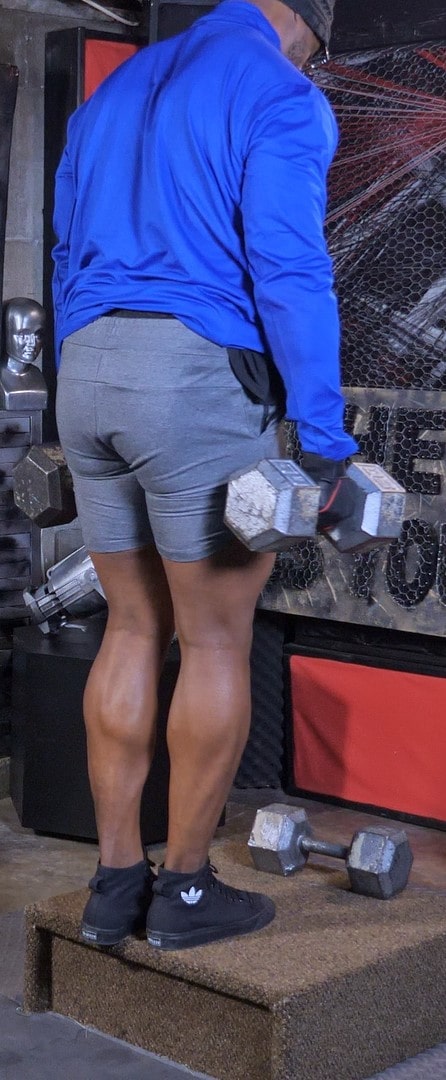 Platform Reverse Lunge: