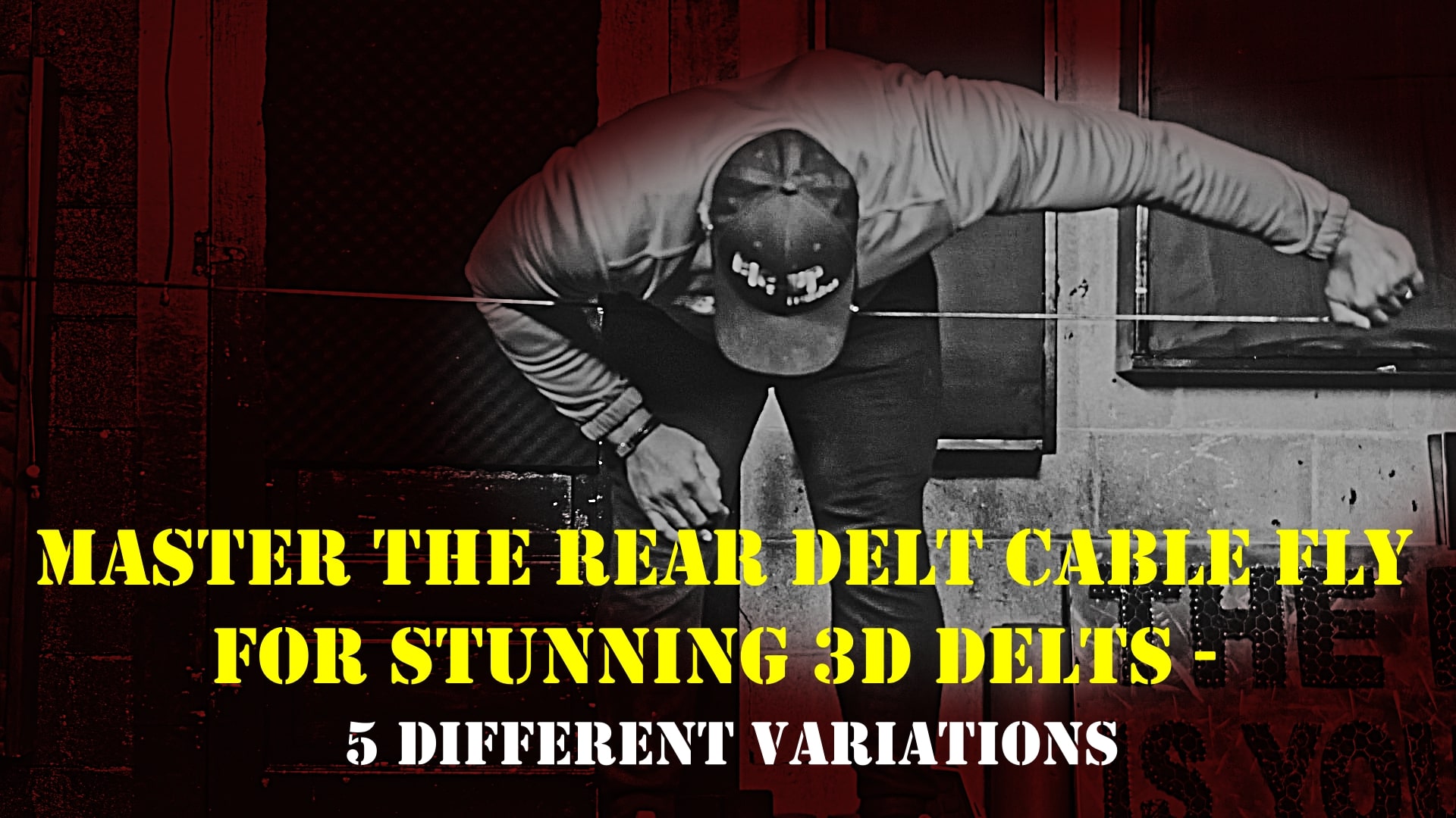 Rear Delt Cable Fly