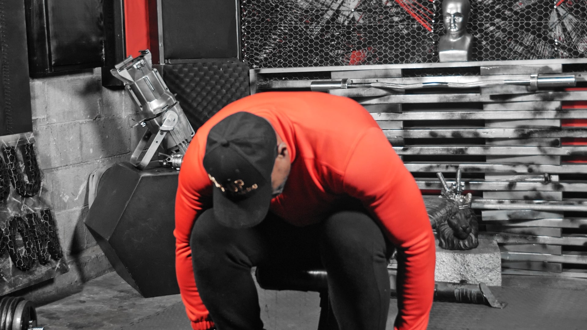 Seated Bent-over Lateral Raise