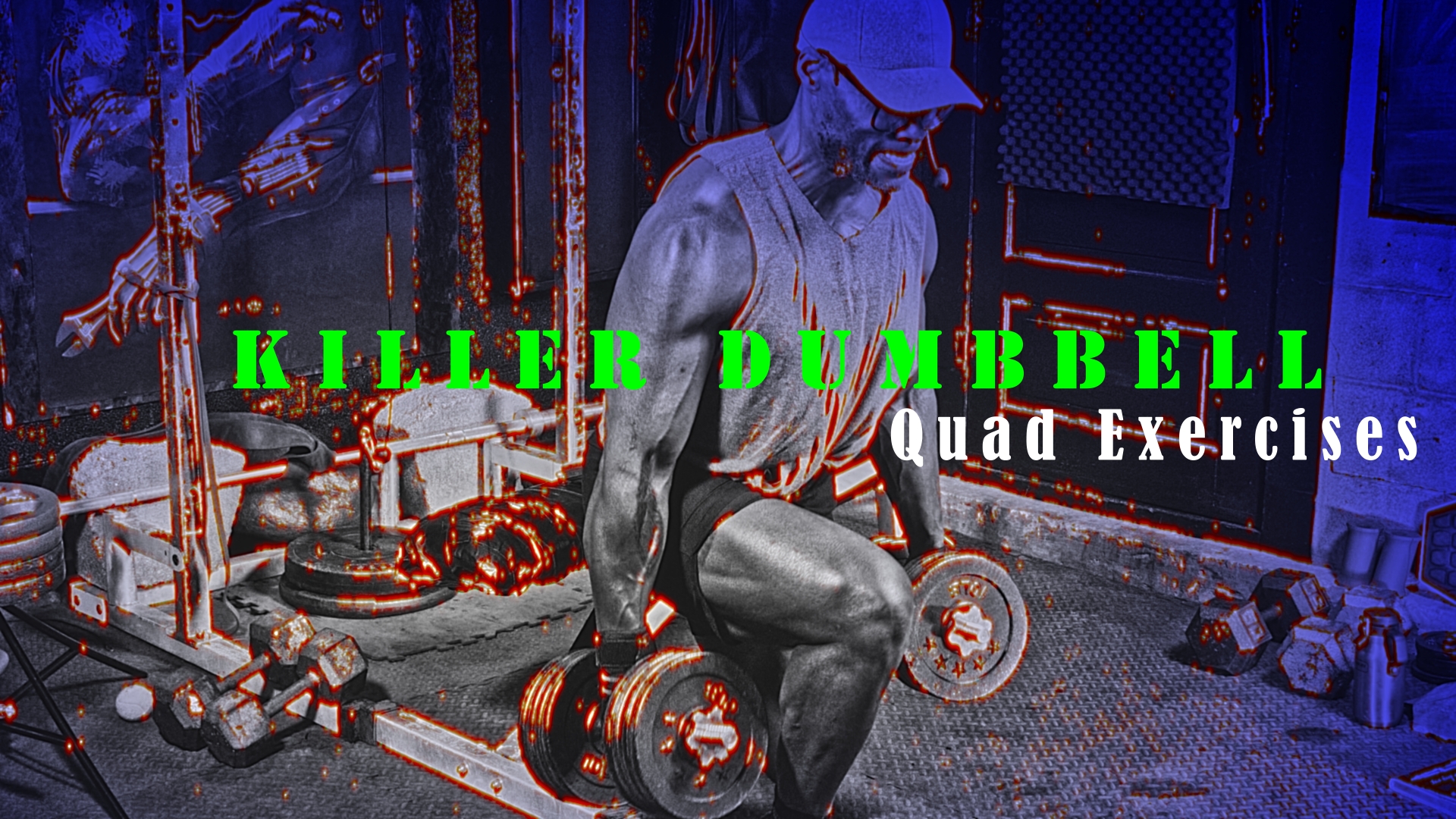 Dumbbell Quad Exercises