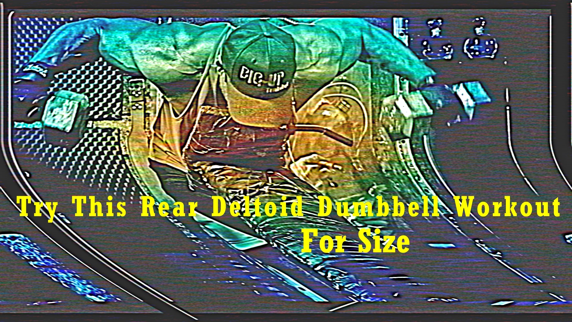 Rear Deltoid Dumbbell Workout