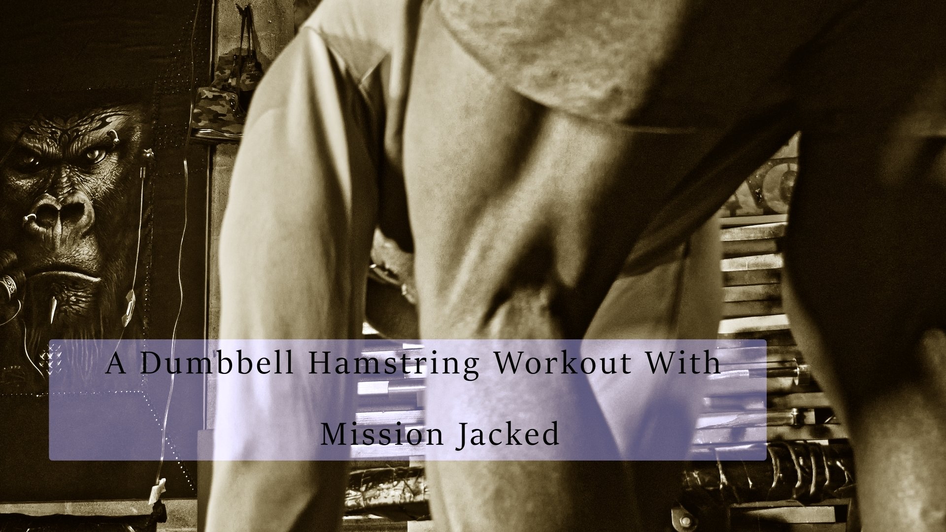 Hamstring Dumbbell Workout